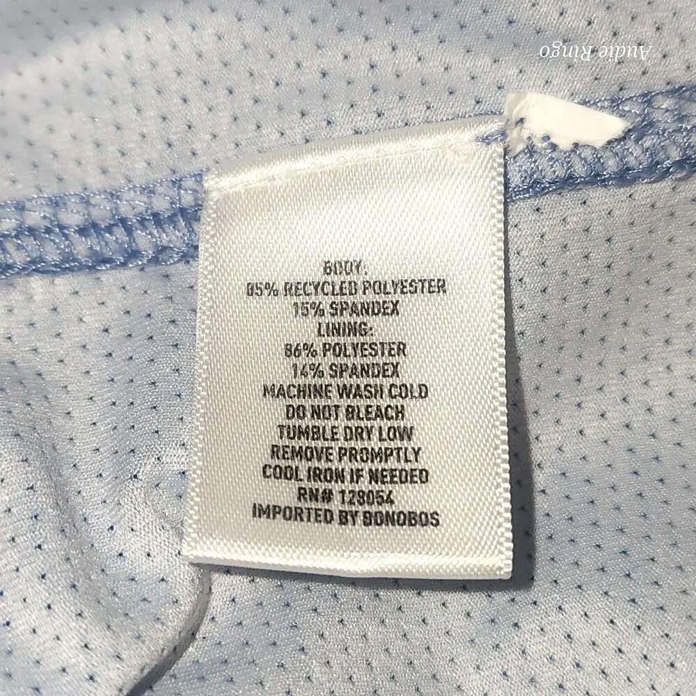Bonobos Blue Stripe Swim Trunks Men’s Medium 9” Inseam